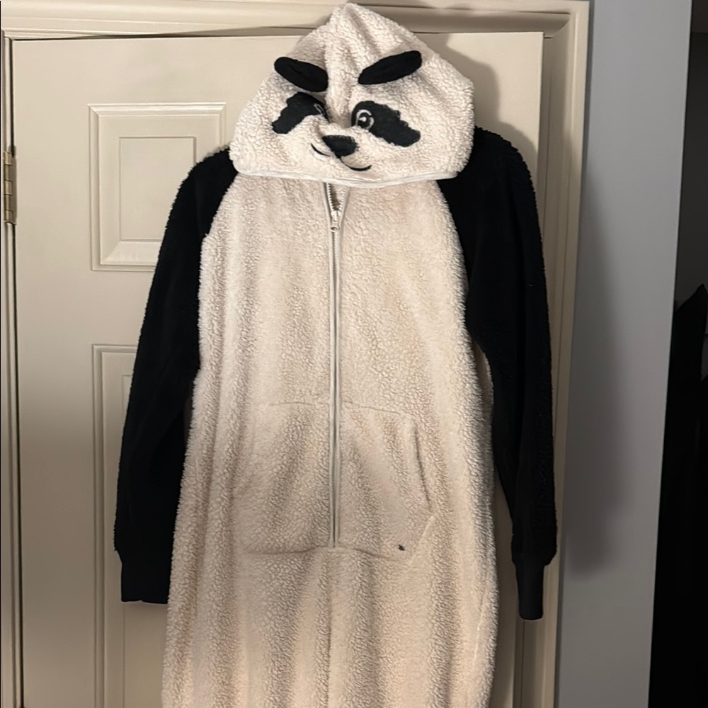 Panda Hooded Onesie
